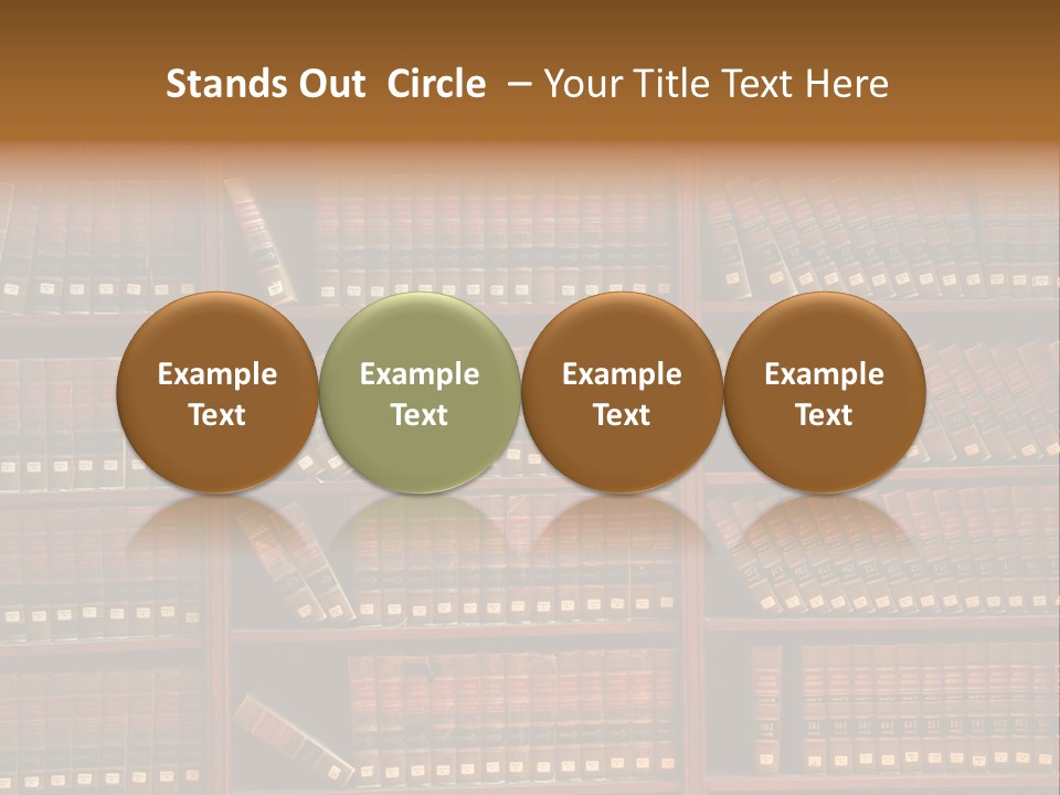 Wisdom Law Intelligence PowerPoint Template