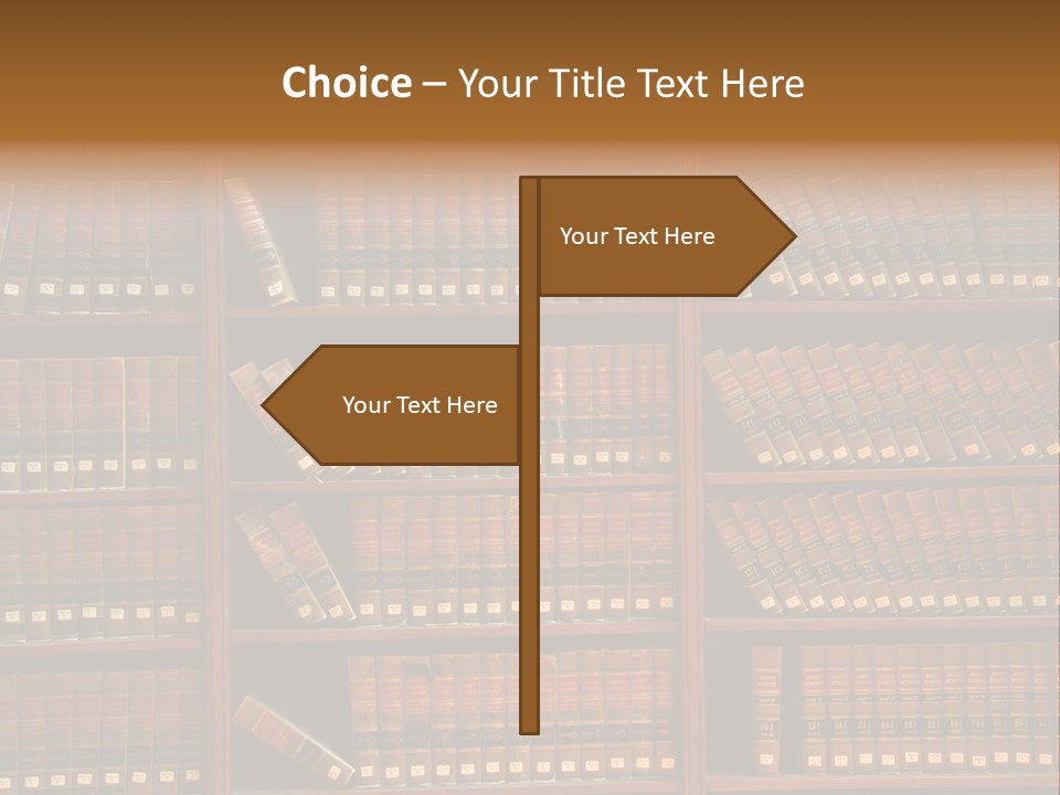 Wisdom Law Intelligence PowerPoint Template