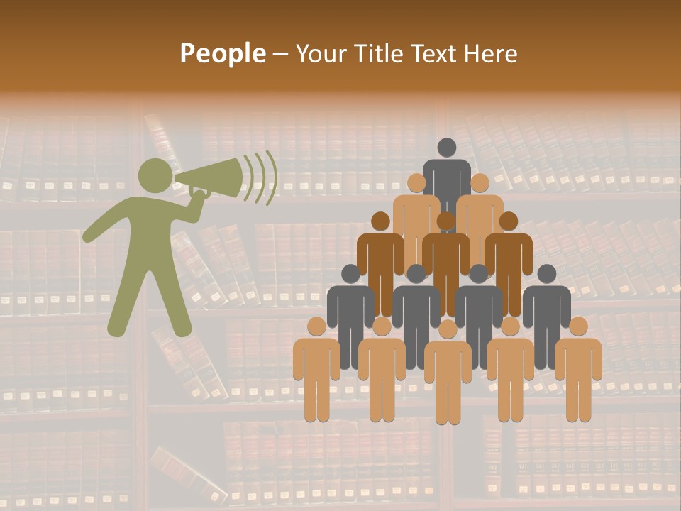 Wisdom Law Intelligence PowerPoint Template