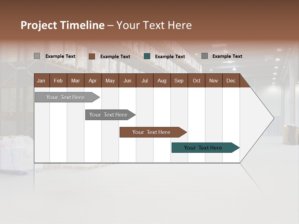 Warehouse Inside Construction PowerPoint Template