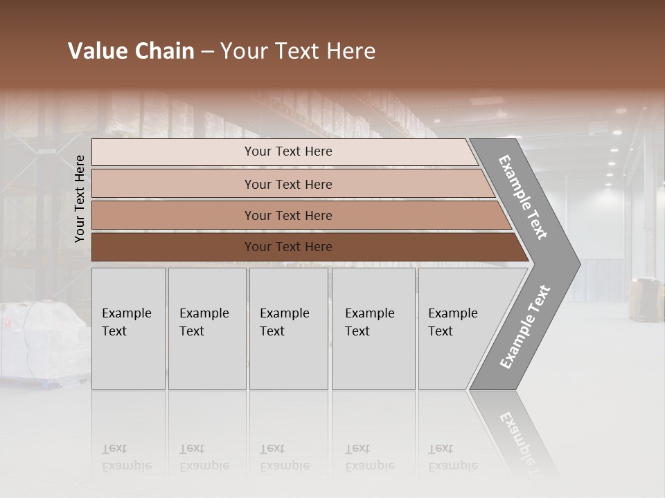 Warehouse Inside Construction PowerPoint Template