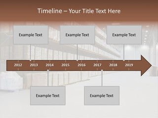 Warehouse Inside Construction PowerPoint Template