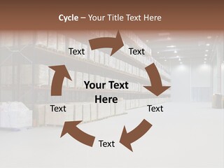 Warehouse Inside Construction PowerPoint Template