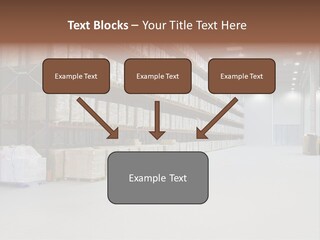 Warehouse Inside Construction PowerPoint Template