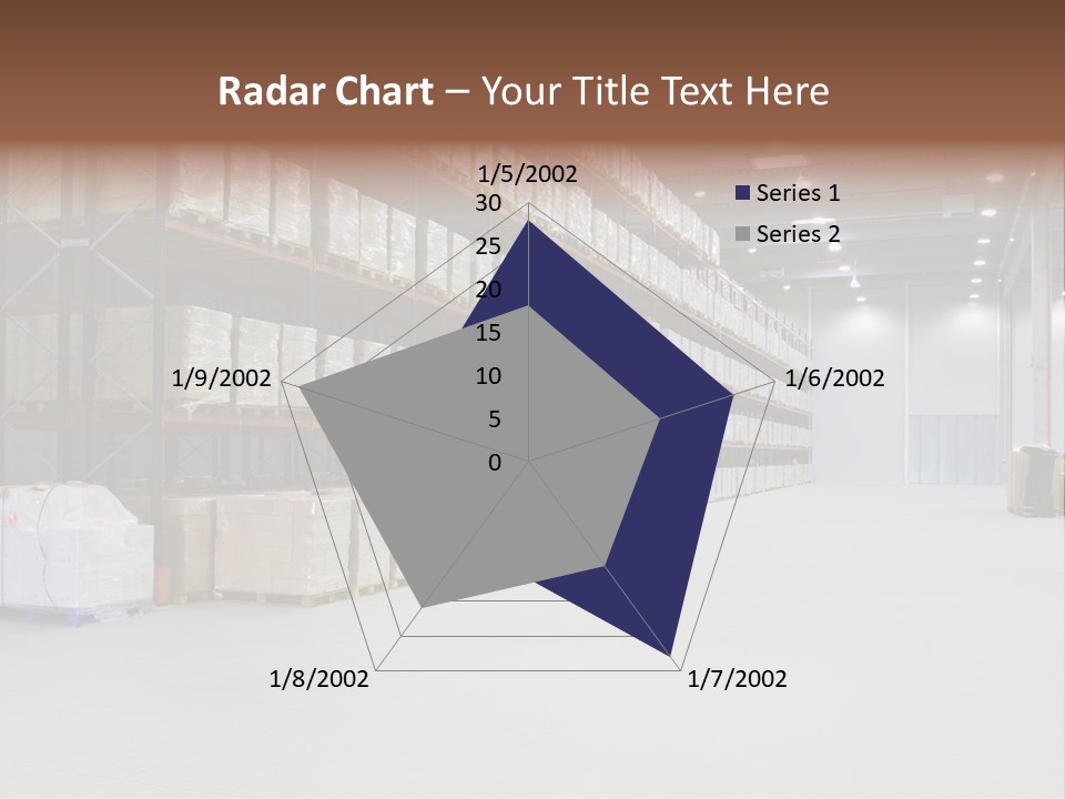 Warehouse Inside Construction PowerPoint Template