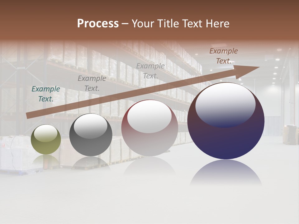 Warehouse Inside Construction PowerPoint Template