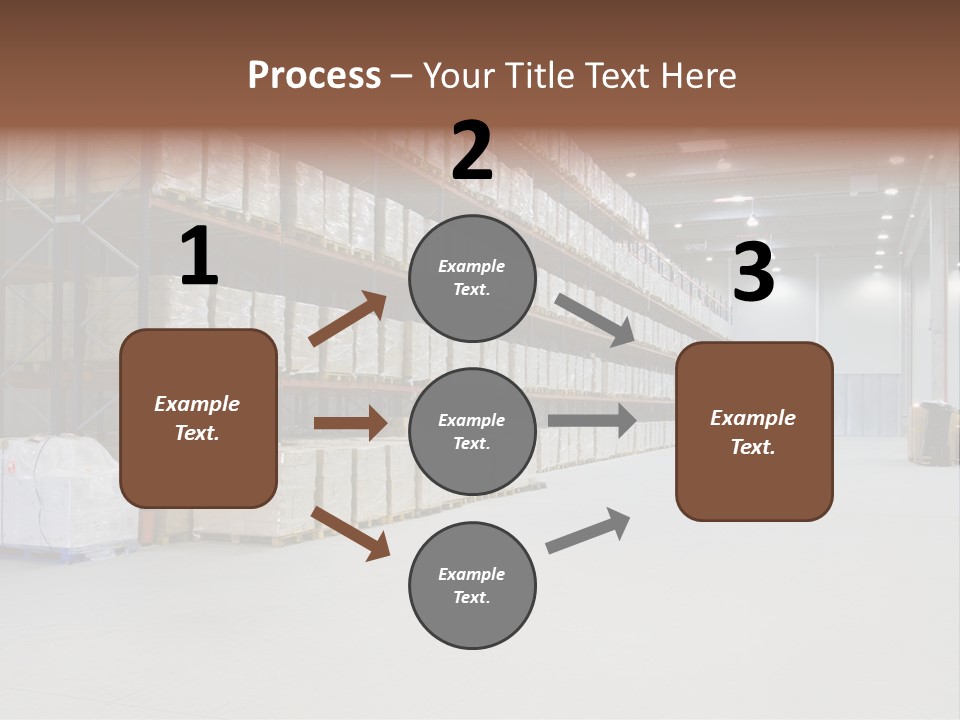 Warehouse Inside Construction PowerPoint Template