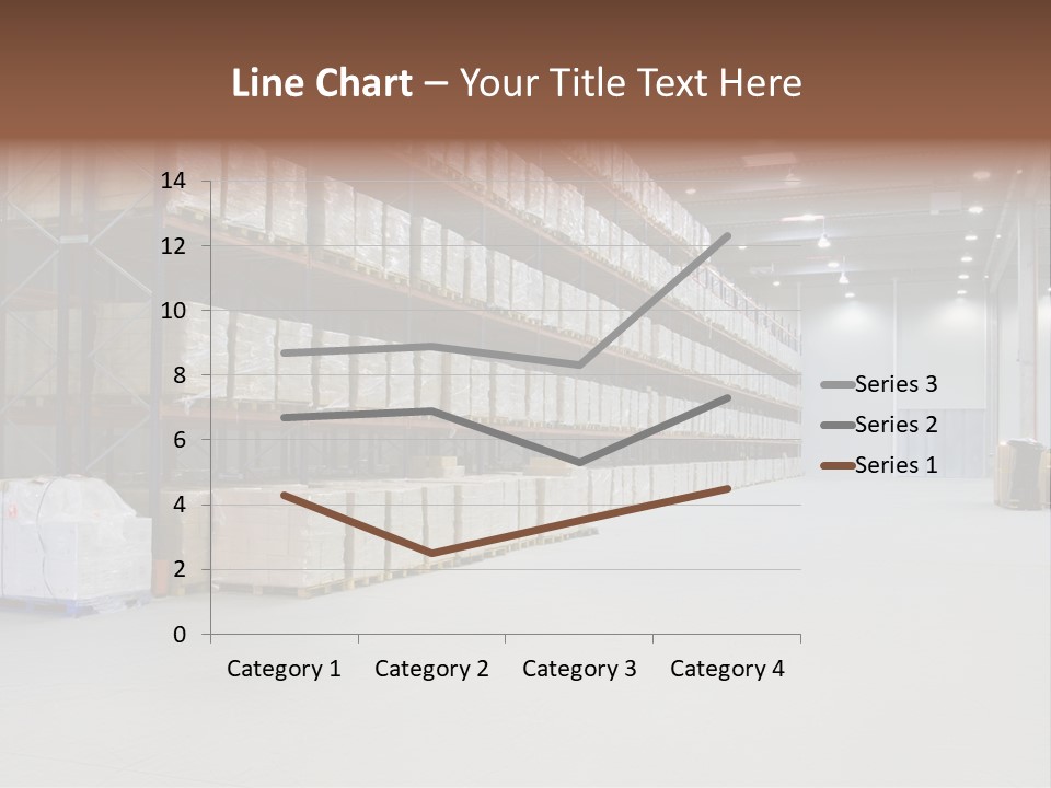 Warehouse Inside Construction PowerPoint Template