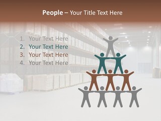 Warehouse Inside Construction PowerPoint Template