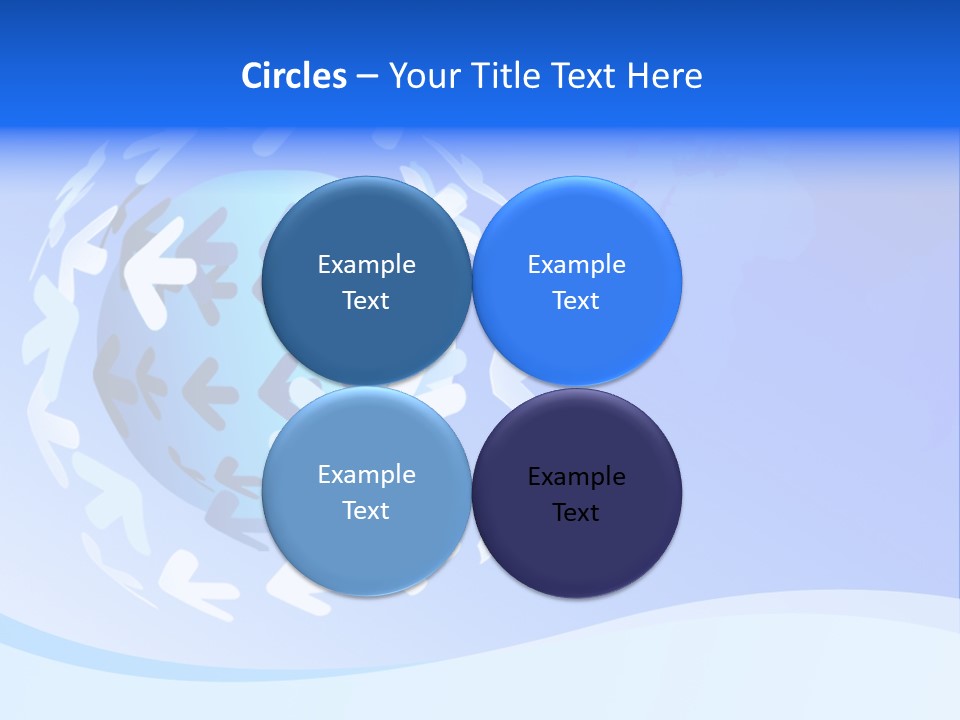 Tech Circle Globe PowerPoint Template