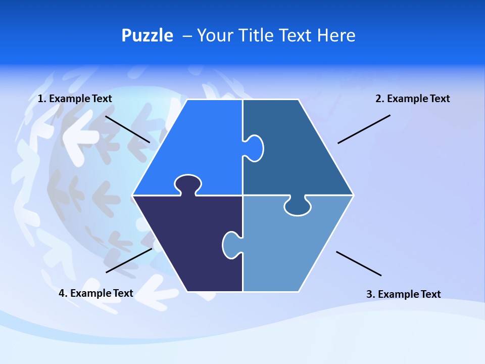 Tech Circle Globe PowerPoint Template