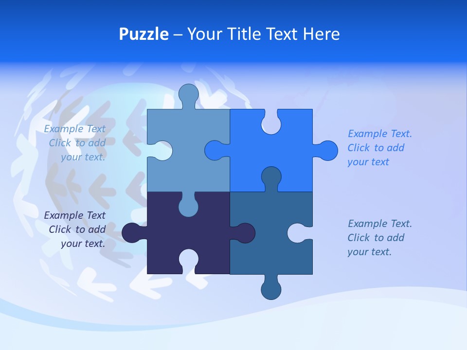 Tech Circle Globe PowerPoint Template