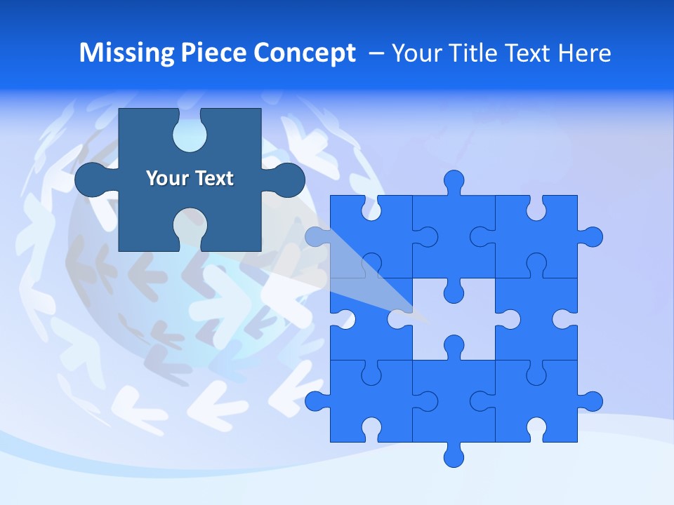 Tech Circle Globe PowerPoint Template