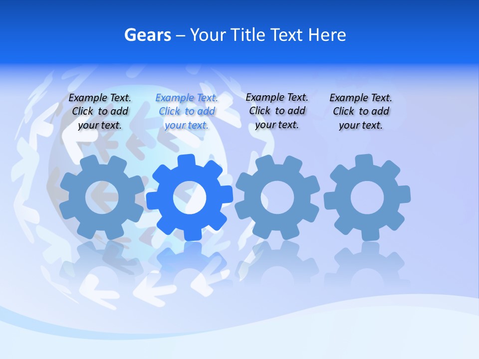 Tech Circle Globe PowerPoint Template