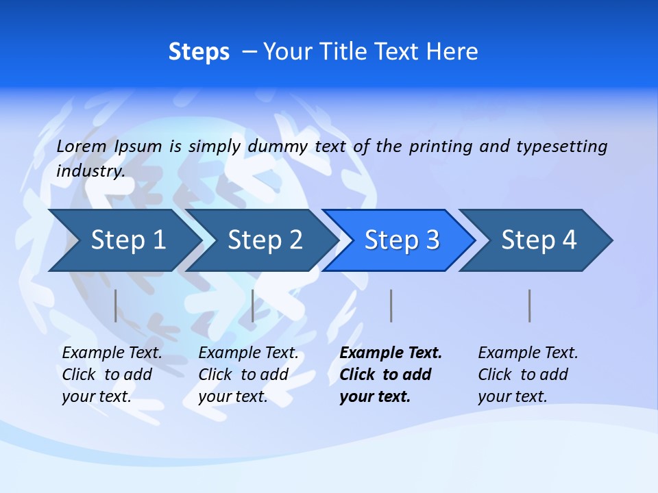 Tech Circle Globe PowerPoint Template