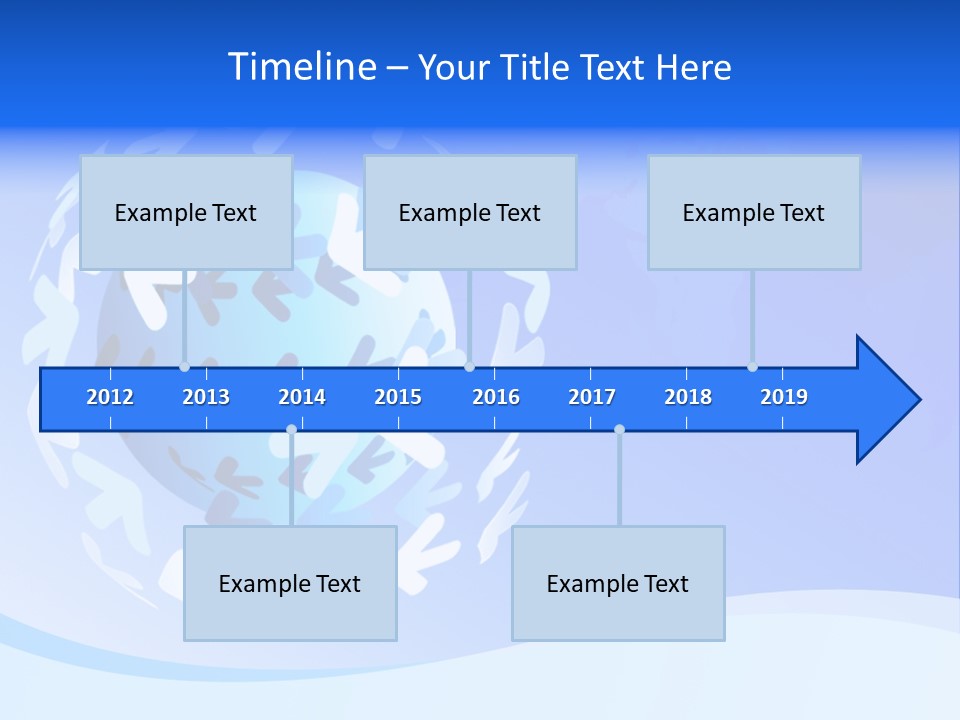 Tech Circle Globe PowerPoint Template