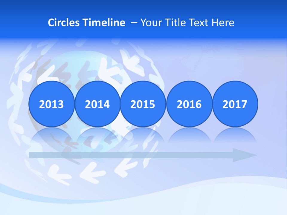 Tech Circle Globe PowerPoint Template