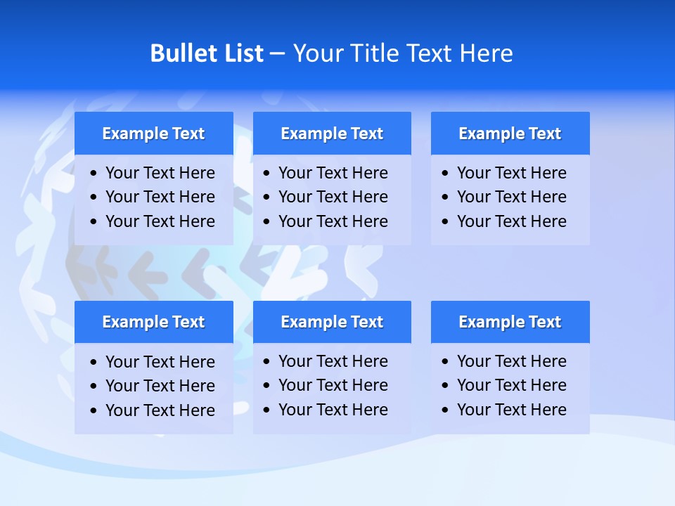 Tech Circle Globe PowerPoint Template