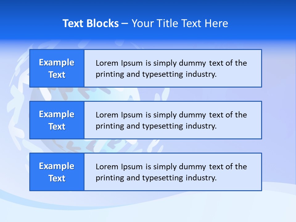 Tech Circle Globe PowerPoint Template