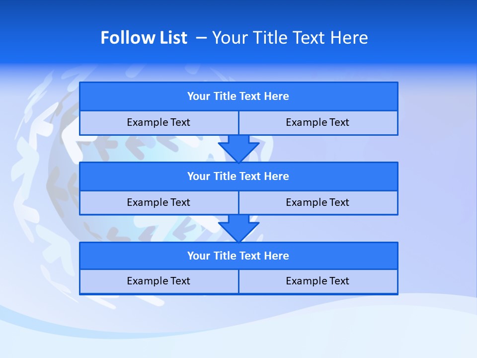 Tech Circle Globe PowerPoint Template