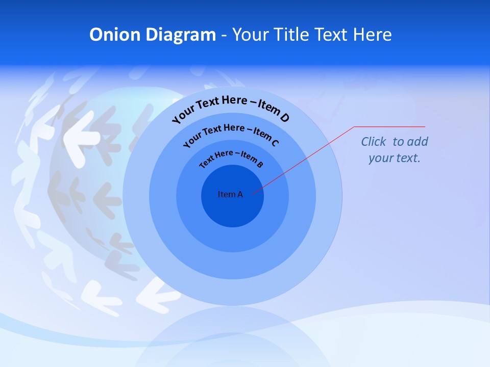Tech Circle Globe PowerPoint Template