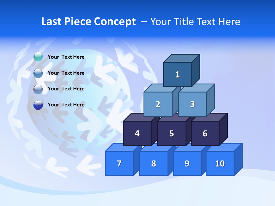 Tech Circle Globe PowerPoint Template