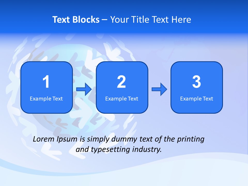 Tech Circle Globe PowerPoint Template