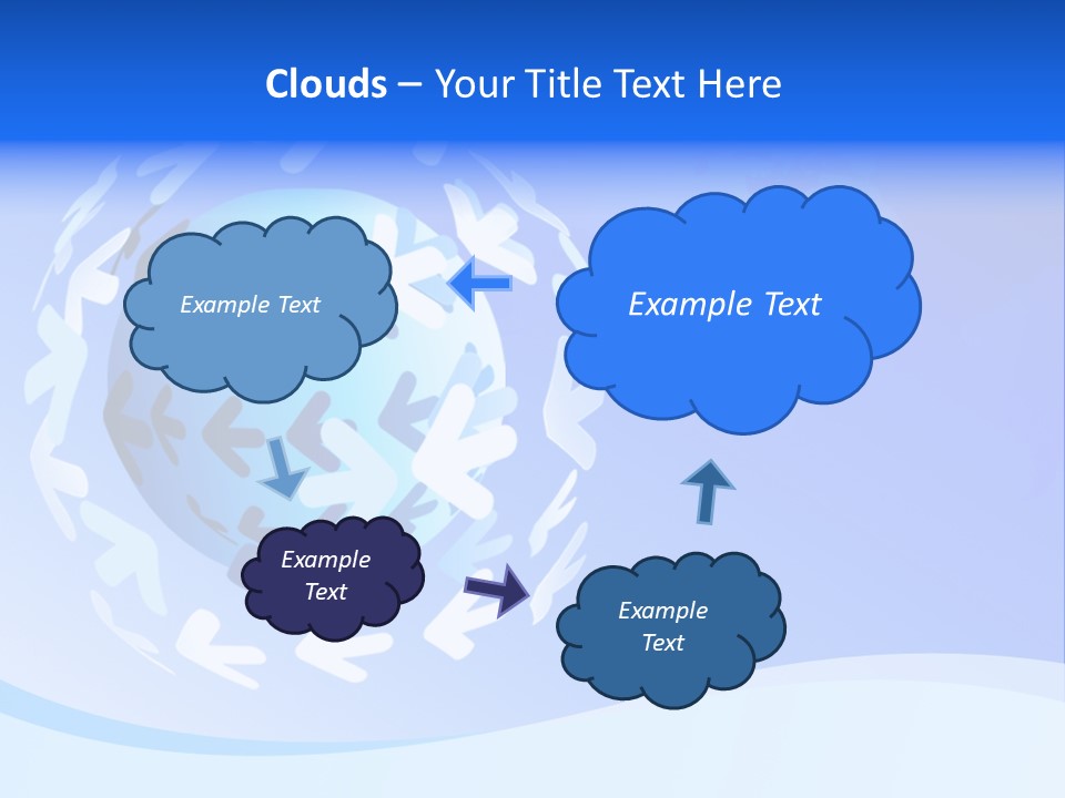 Tech Circle Globe PowerPoint Template