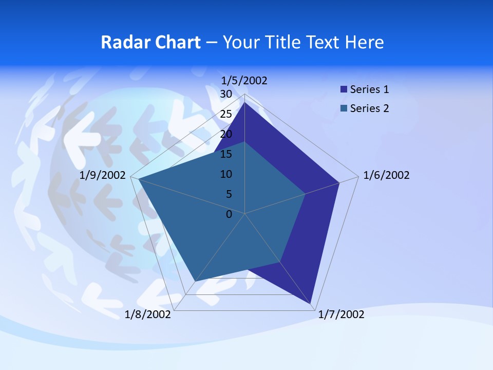 Tech Circle Globe PowerPoint Template