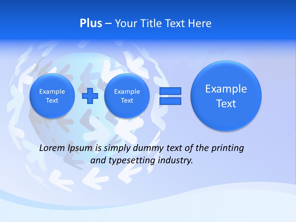 Tech Circle Globe PowerPoint Template