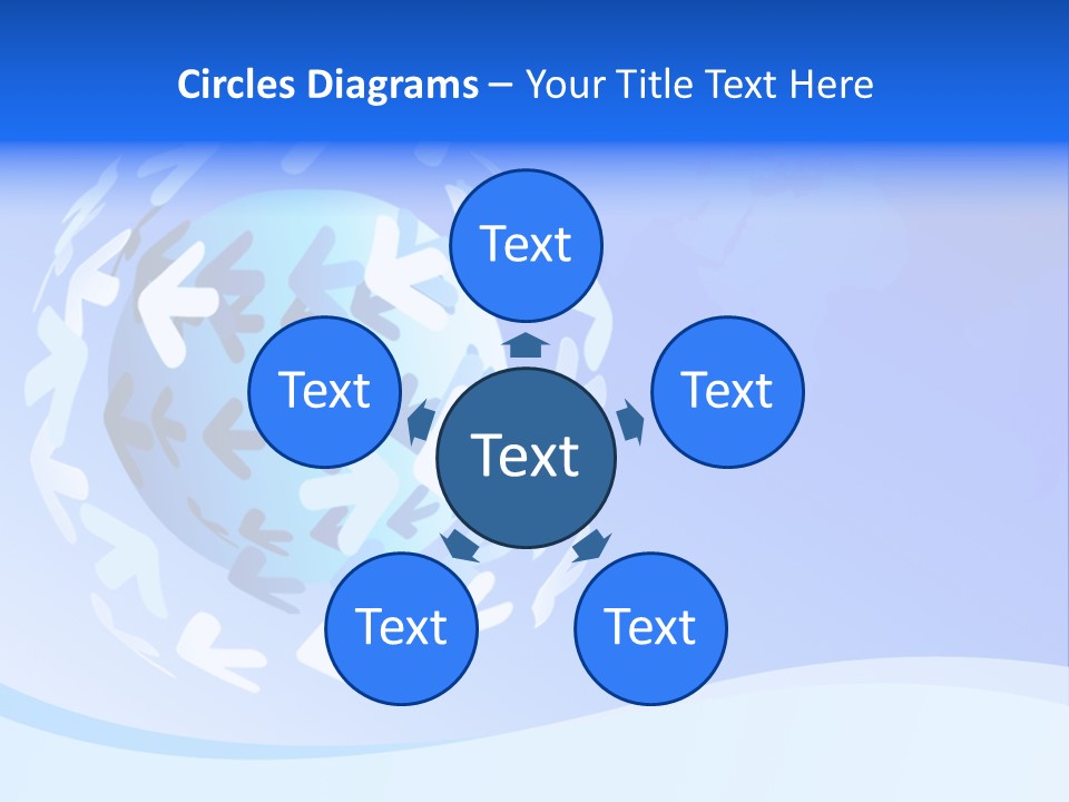Tech Circle Globe PowerPoint Template