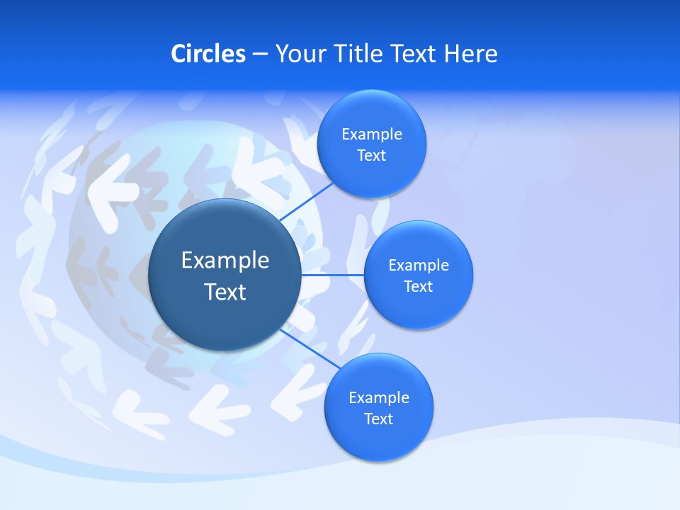 Tech Circle Globe PowerPoint Template