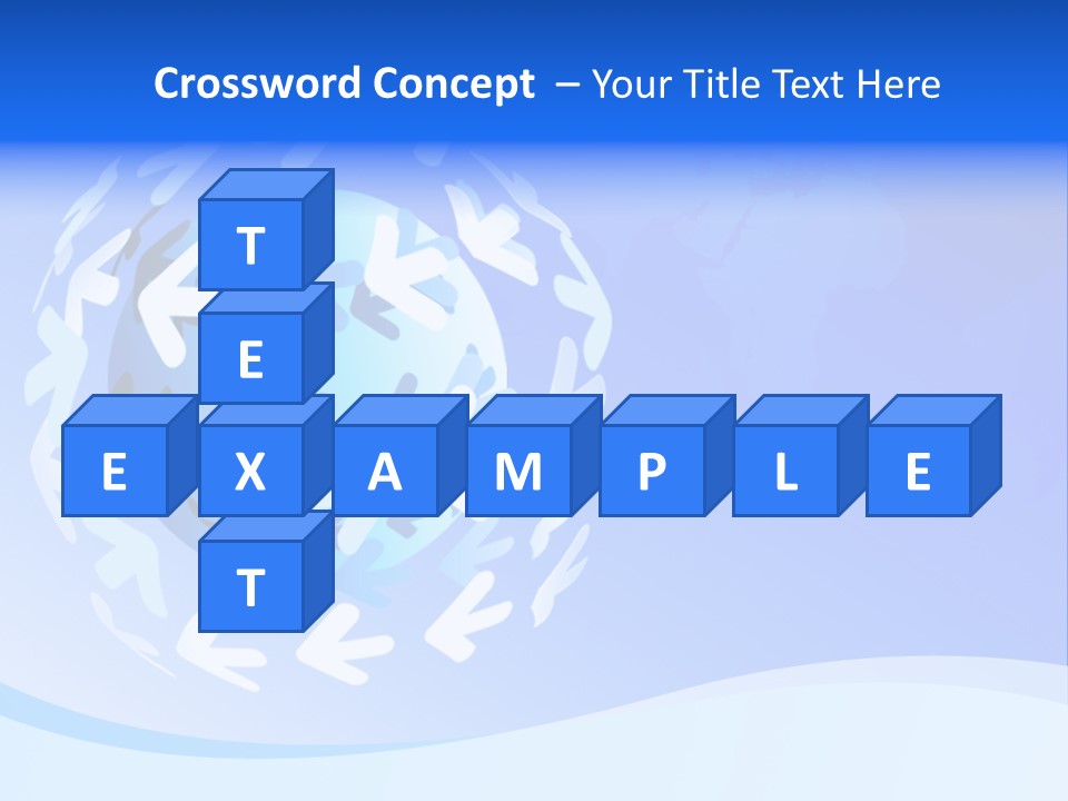 Tech Circle Globe PowerPoint Template