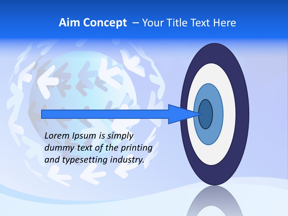 Tech Circle Globe PowerPoint Template