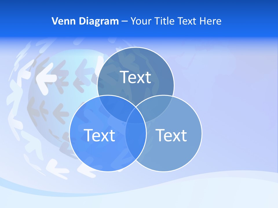 Tech Circle Globe PowerPoint Template