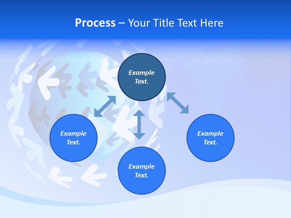 Tech Circle Globe PowerPoint Template
