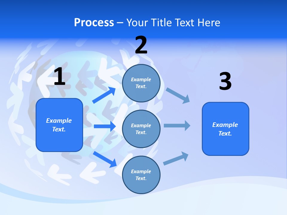 Tech Circle Globe PowerPoint Template