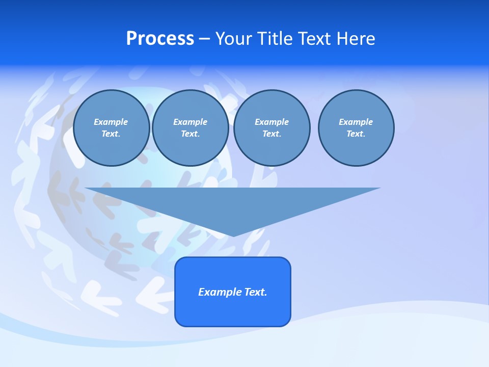 Tech Circle Globe PowerPoint Template