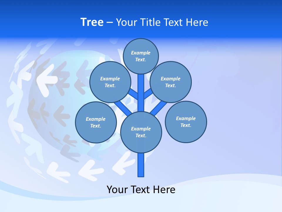 Tech Circle Globe PowerPoint Template