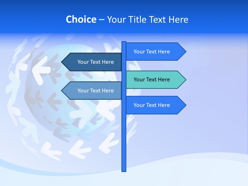 Tech Circle Globe PowerPoint Template