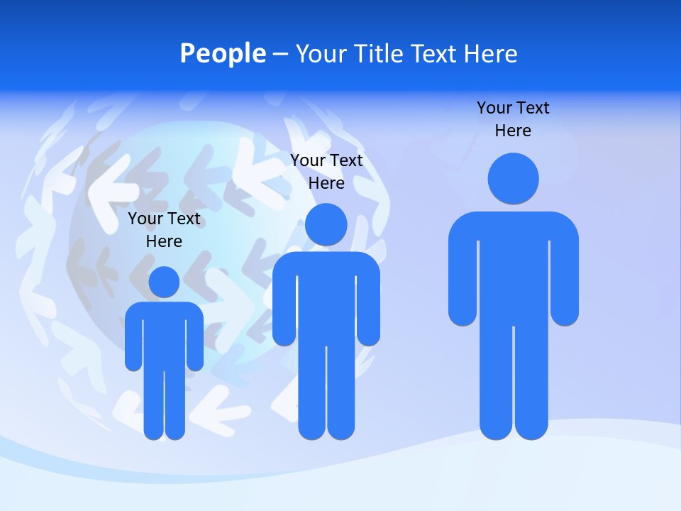 Tech Circle Globe PowerPoint Template