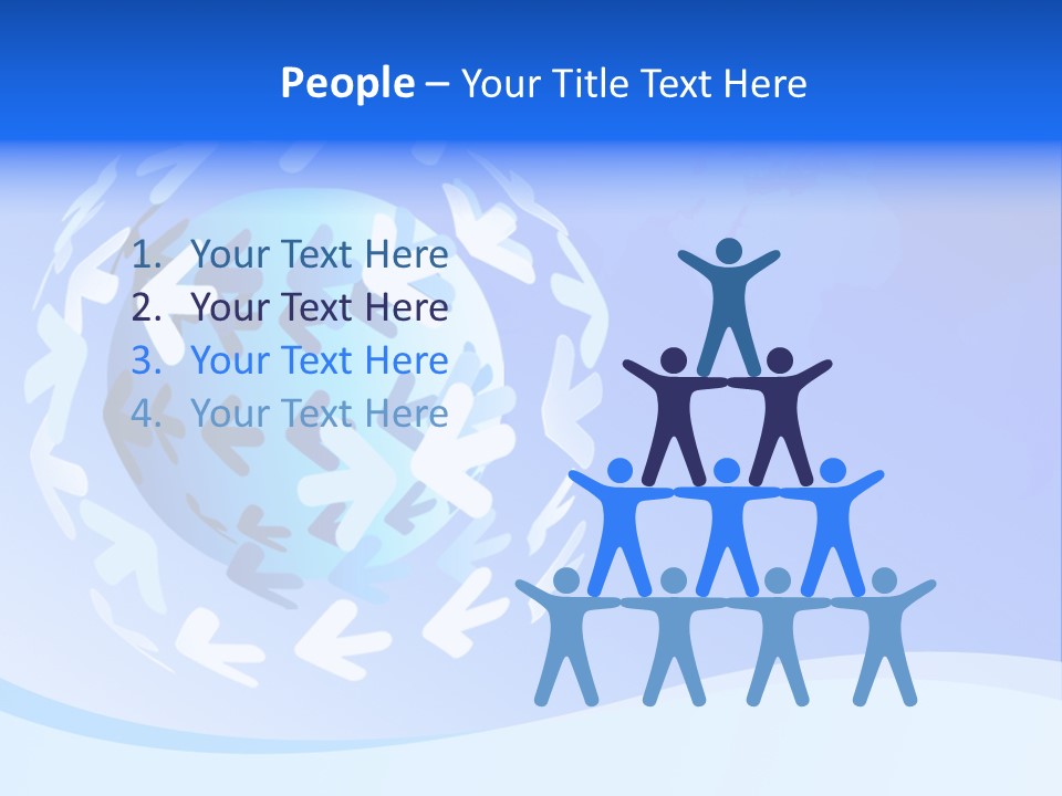 Tech Circle Globe PowerPoint Template