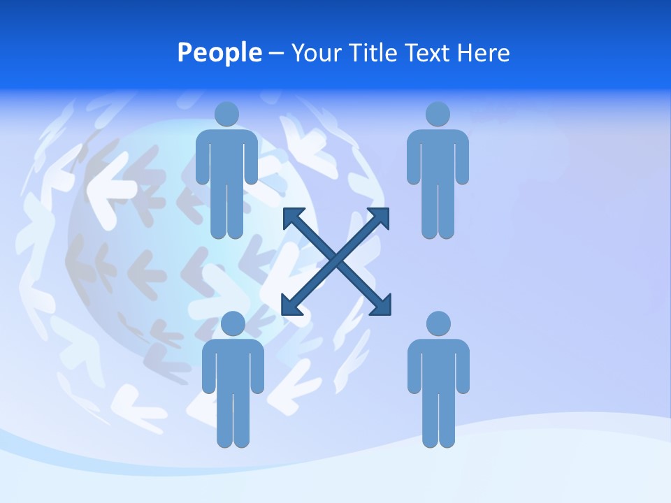 Tech Circle Globe PowerPoint Template