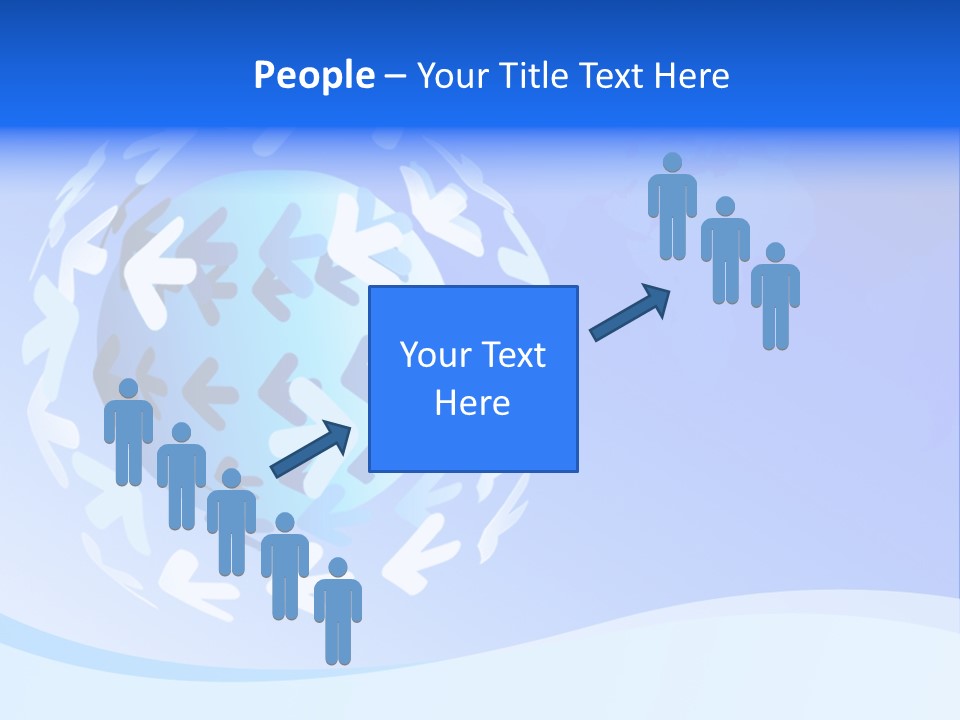 Tech Circle Globe PowerPoint Template