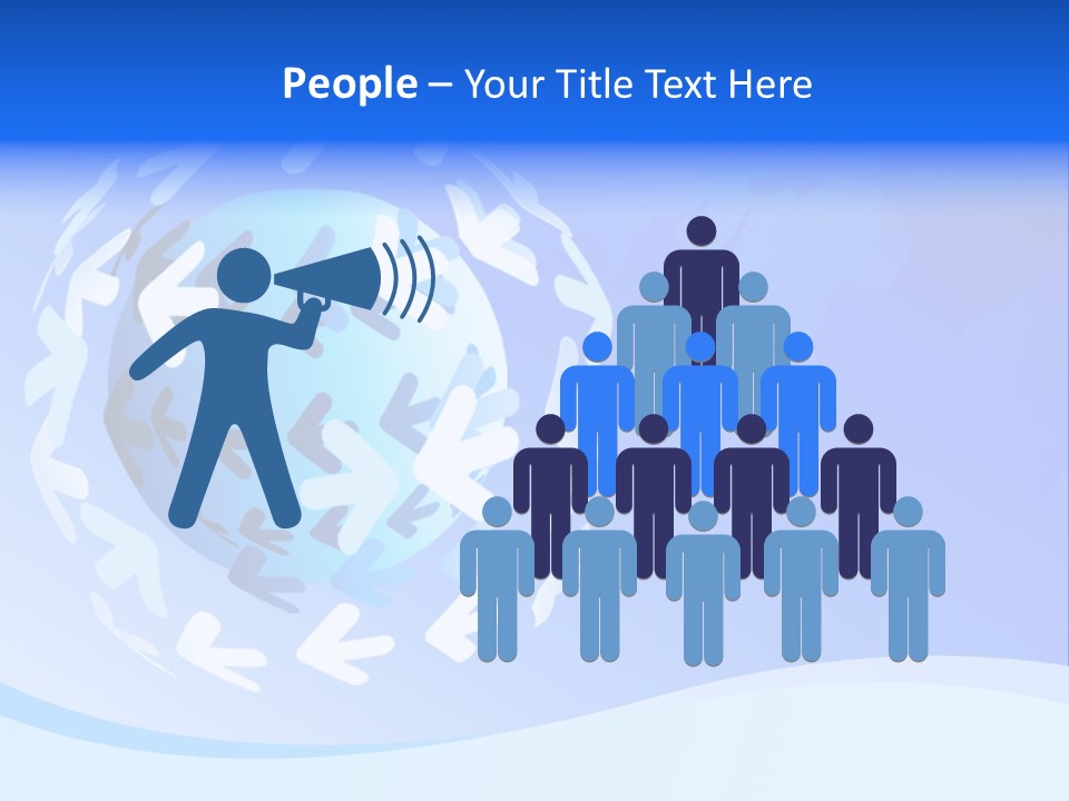 Tech Circle Globe PowerPoint Template