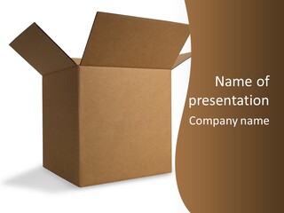 Shipping Post Storage PowerPoint Template