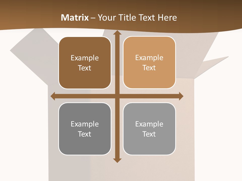 Shipping Post Storage PowerPoint Template