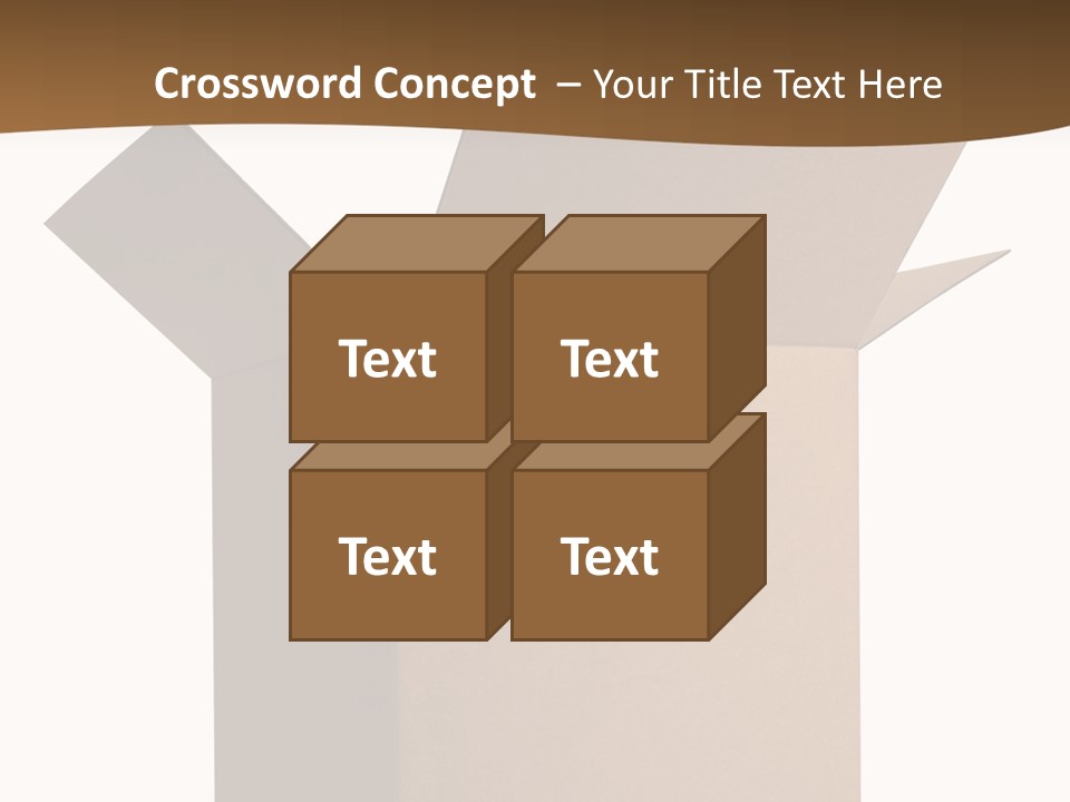 Shipping Post Storage PowerPoint Template