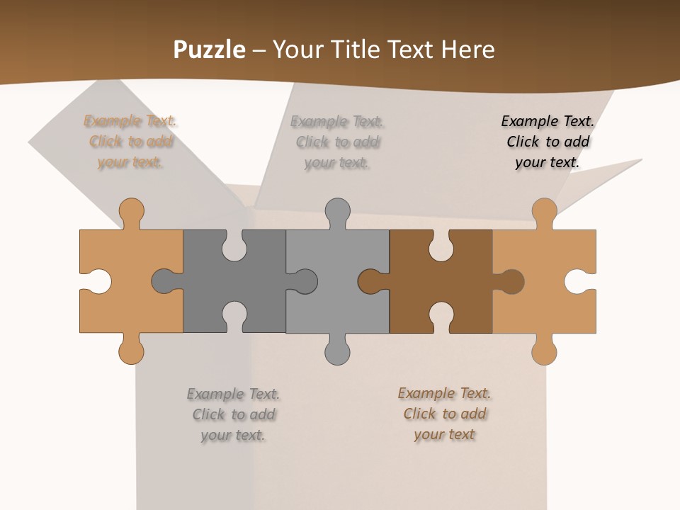 Shipping Post Storage PowerPoint Template