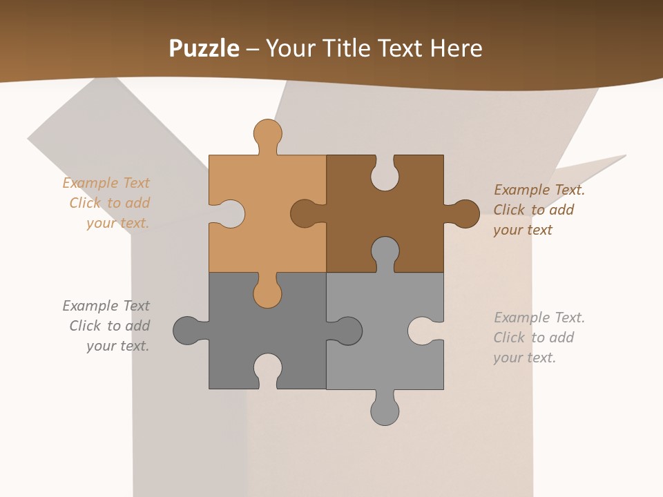 Shipping Post Storage PowerPoint Template